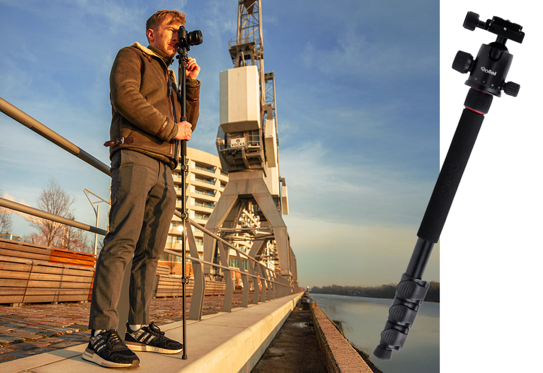 Rollei Tripod ve Monopod Birlikte