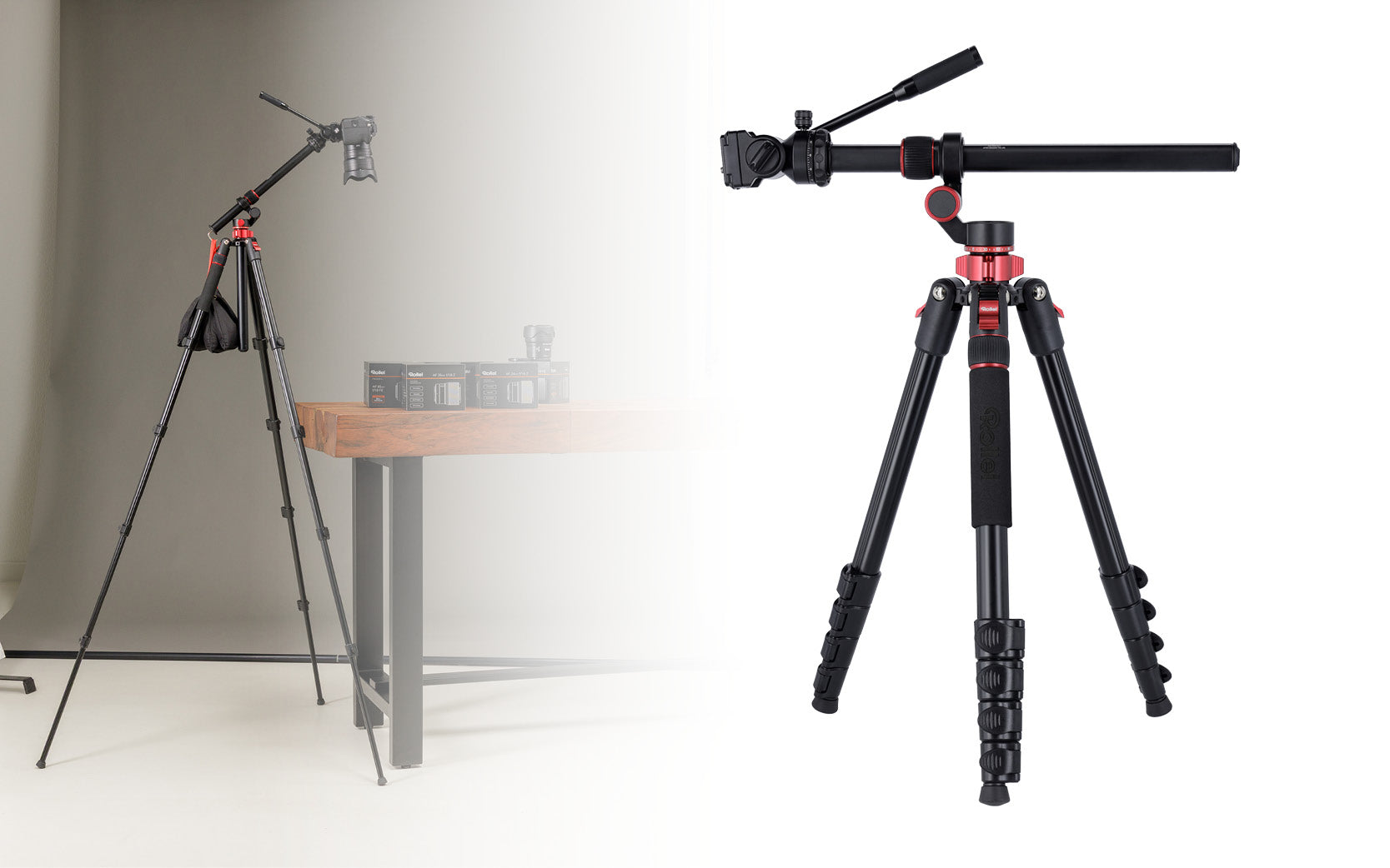 rollei 90 derece tripod monopod