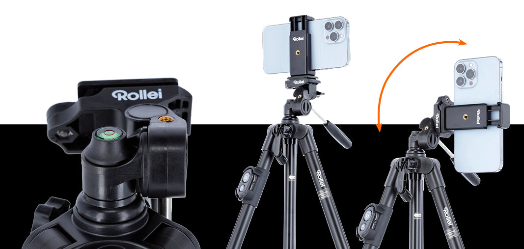 rollei telefon tutuculu tripod